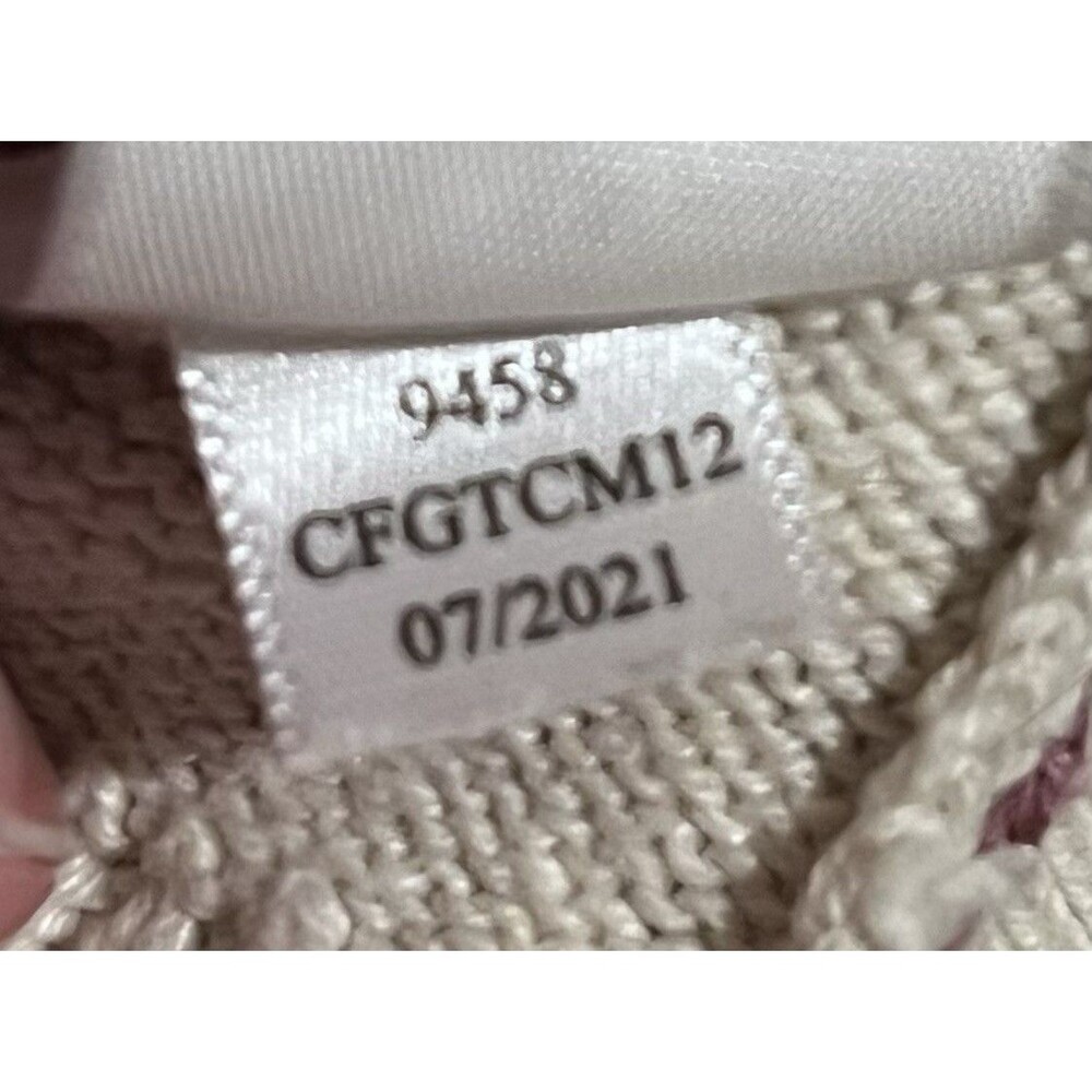 Aeropostale Argyle V Neck Crop Knit Cardigan Womens M Clueless Preppy Academia - Picture 6 of 6